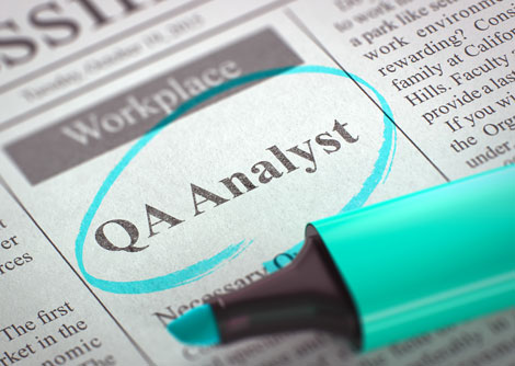 QA Analyst Job Description posting