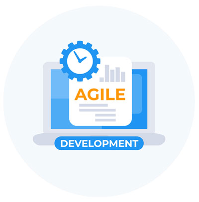 Agile development Scrum logo